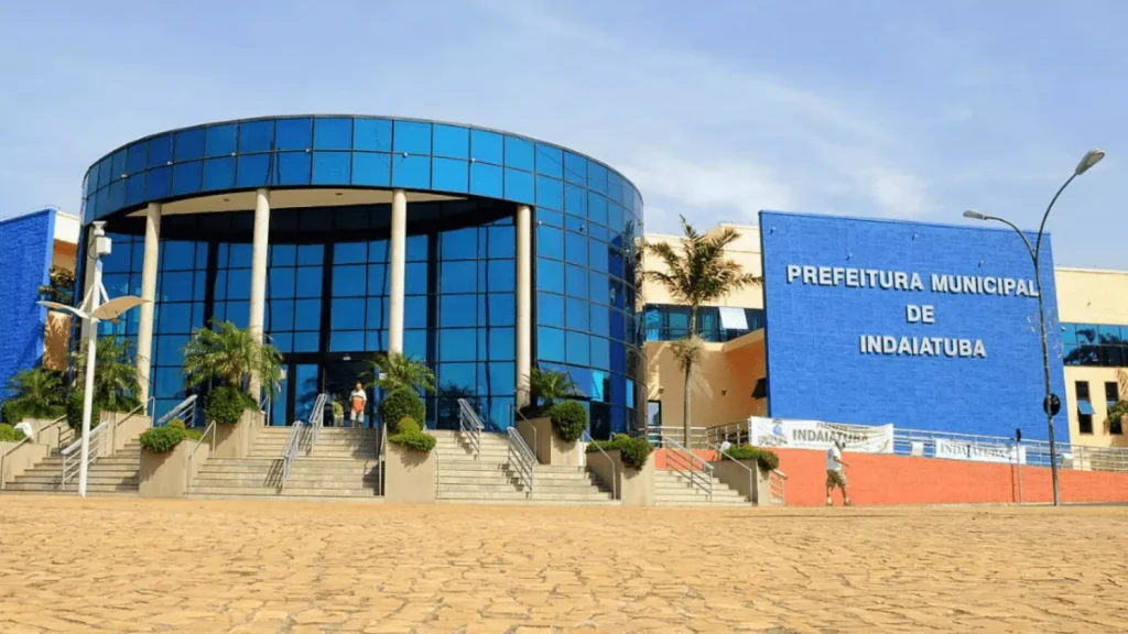 Fachada da Prefeitura Municipal de Indaiatuba, local onde será realizado o 2º Feirão de Empregos.